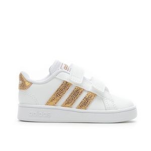 Adidas Toddler Gold Grand Court Sneakers